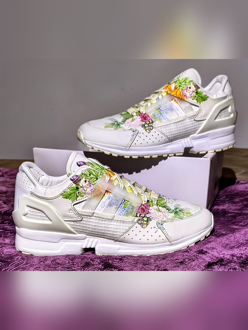 Adidas ZX 10000 x Meissen Floral Porcelain (FZ4888) Deadstock/ NEW!!! RARE...